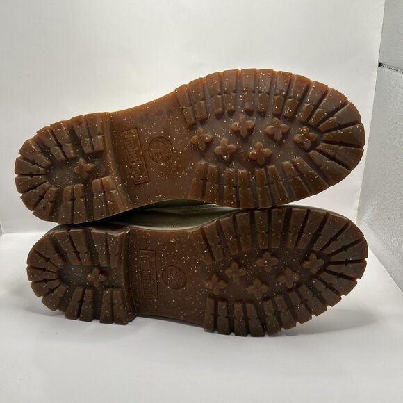 Timberland 6-Inch Premium Waterproof Boots Gold Leather Women’s 7.5M Store Model - Picture 14 of 16